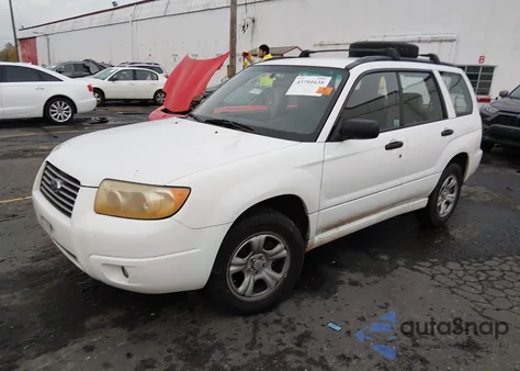 2006 Subaru Forester 2.5X z USA, uszkodzony, nr VIN JF1SG63656H718828